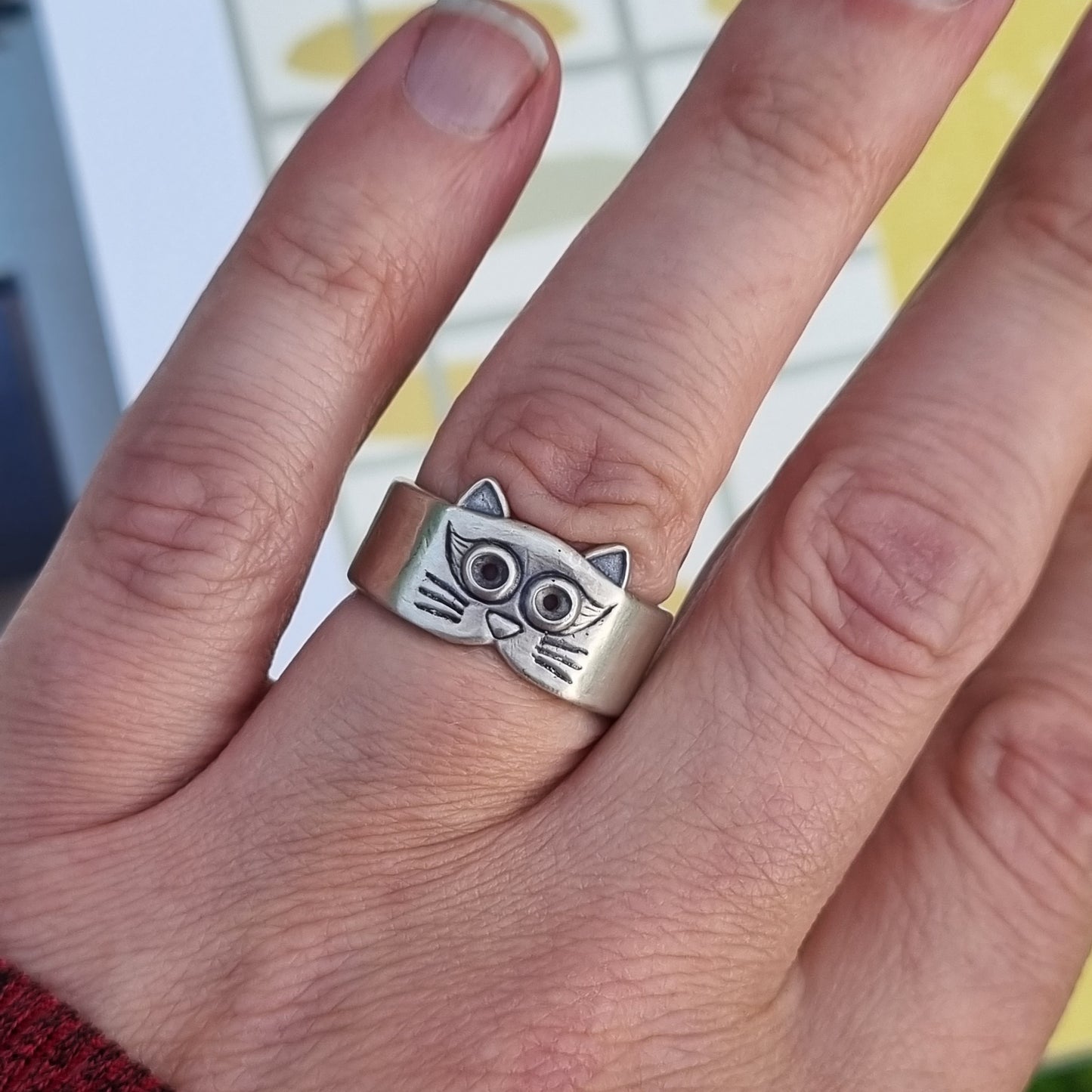 Cat ring - 'Crazylegs'