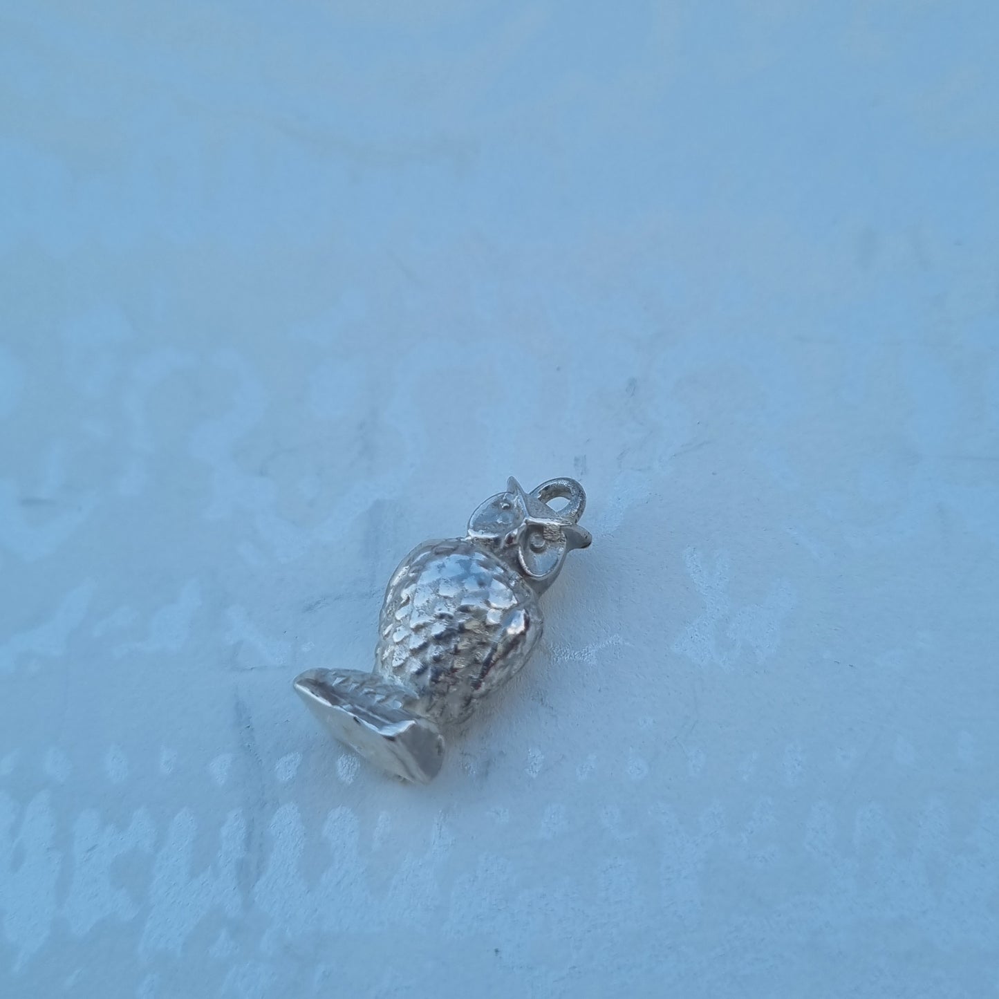 Item 245 -  Silver owl necklace