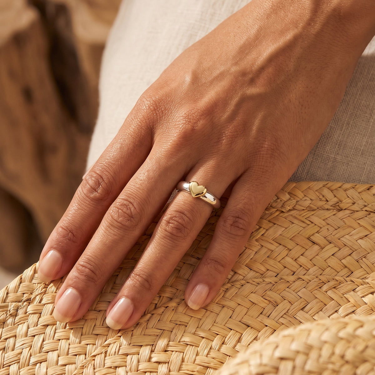 Cute sweetheart ring
