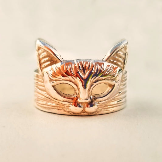 Cat ring - 'Cutie pie'