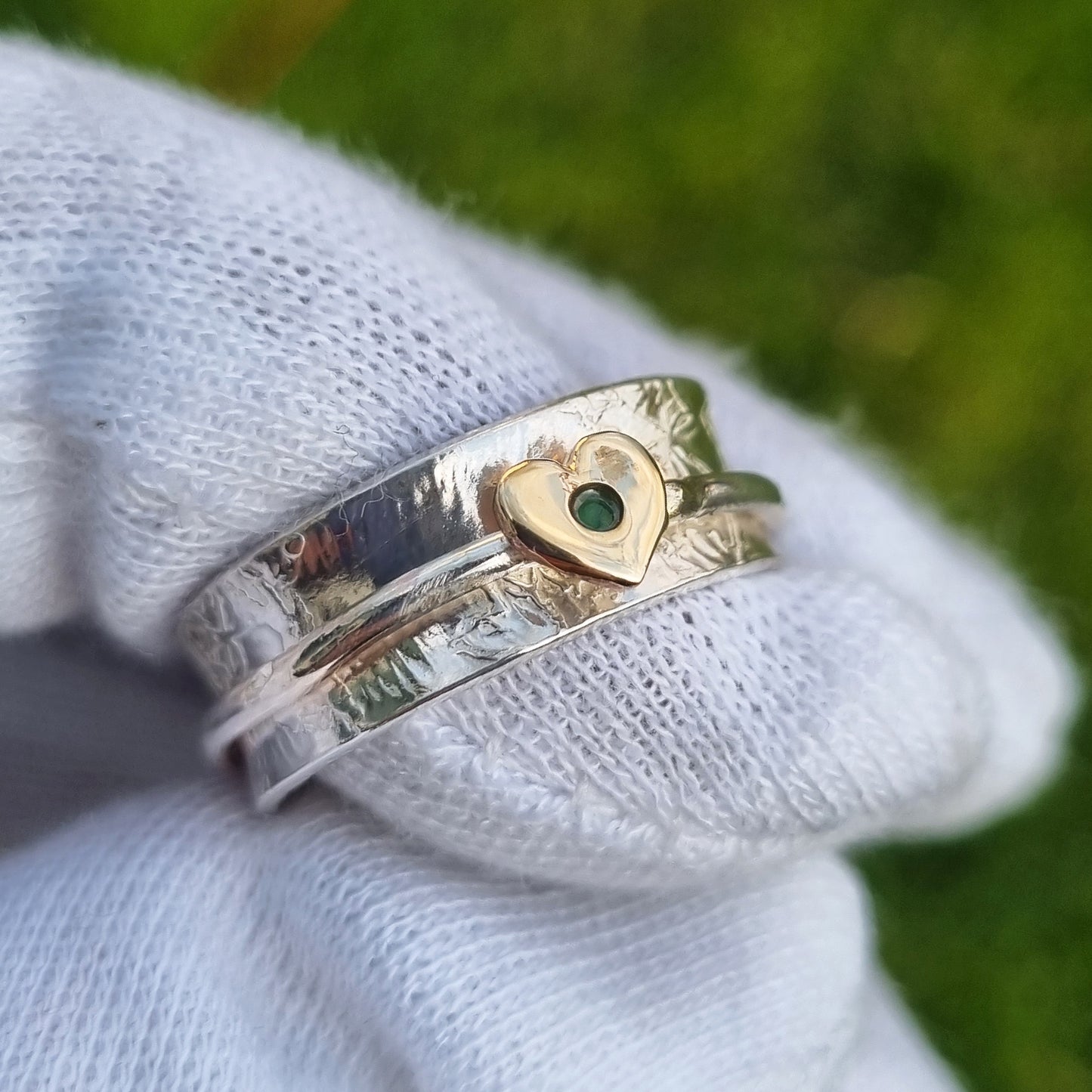 Wildflower meadow - Ivy Spinning Ring