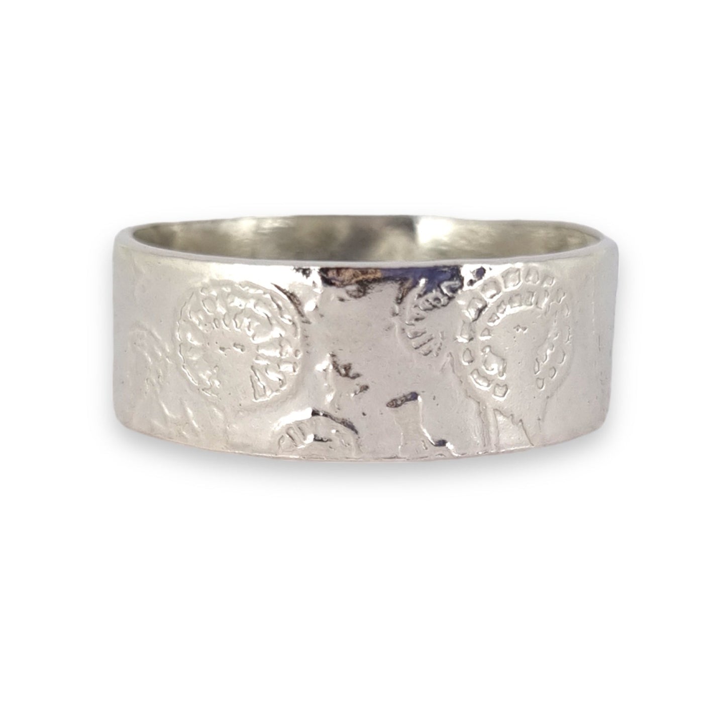 Wildflower meadow - Dandelion Clock Spinning Ring