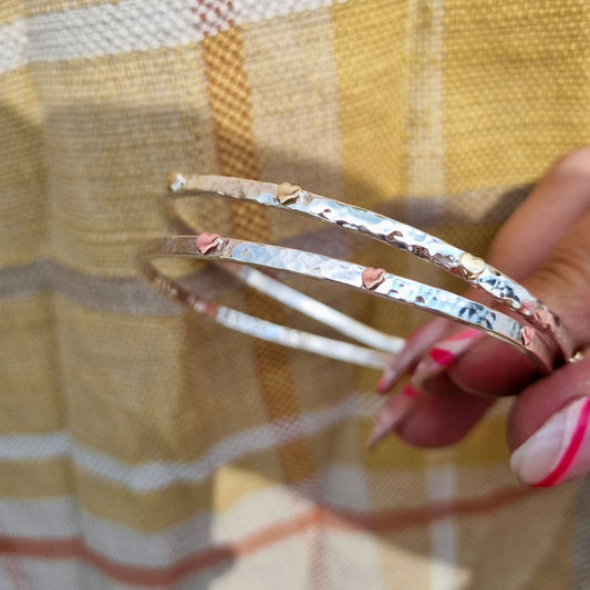 Love is all around - sweetheart bangle
