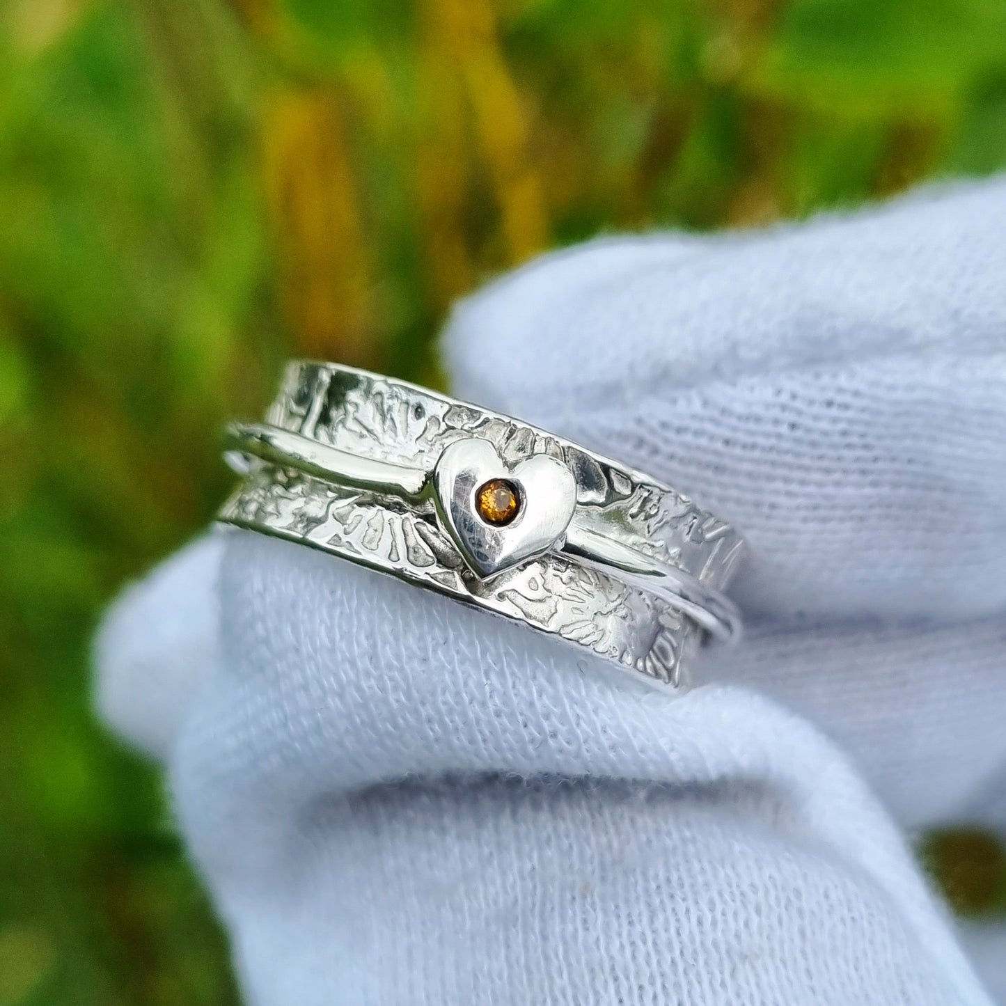 Wildflower meadow - Daisy Spinning Ring