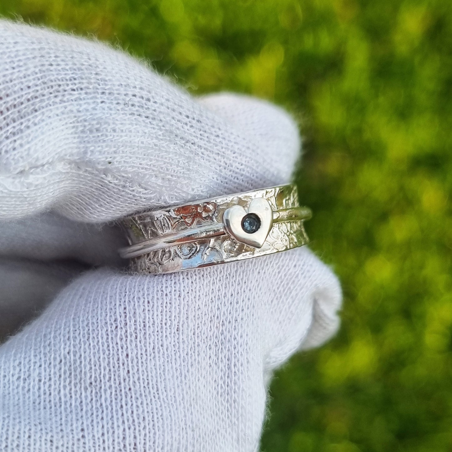 Wildflower meadow - Forget-me-not Spinning Ring