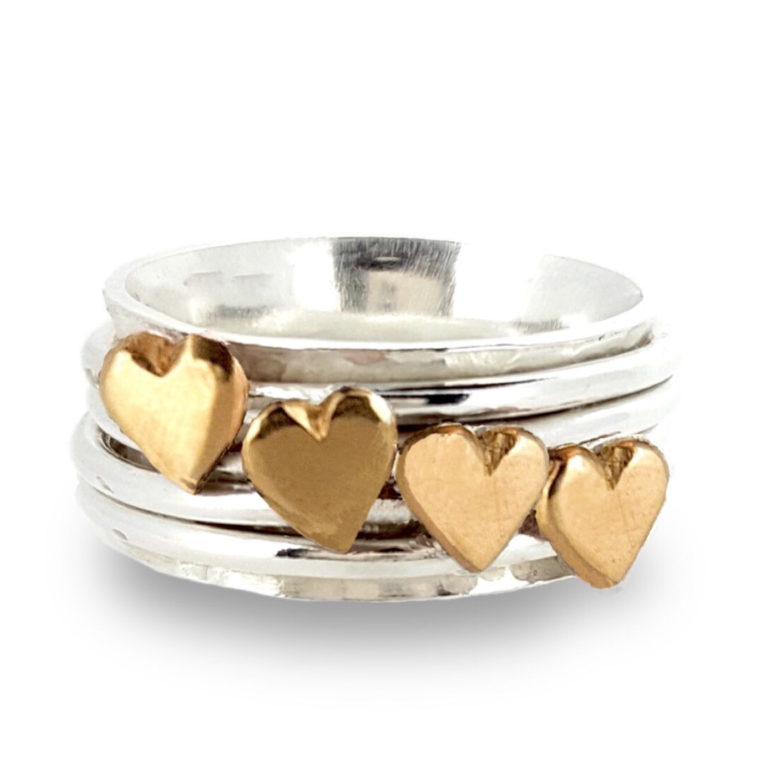 Design your own spinning heart ring