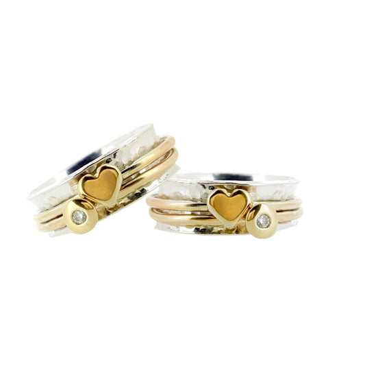 Eternal Love Wedding Rings, Hers and Hers