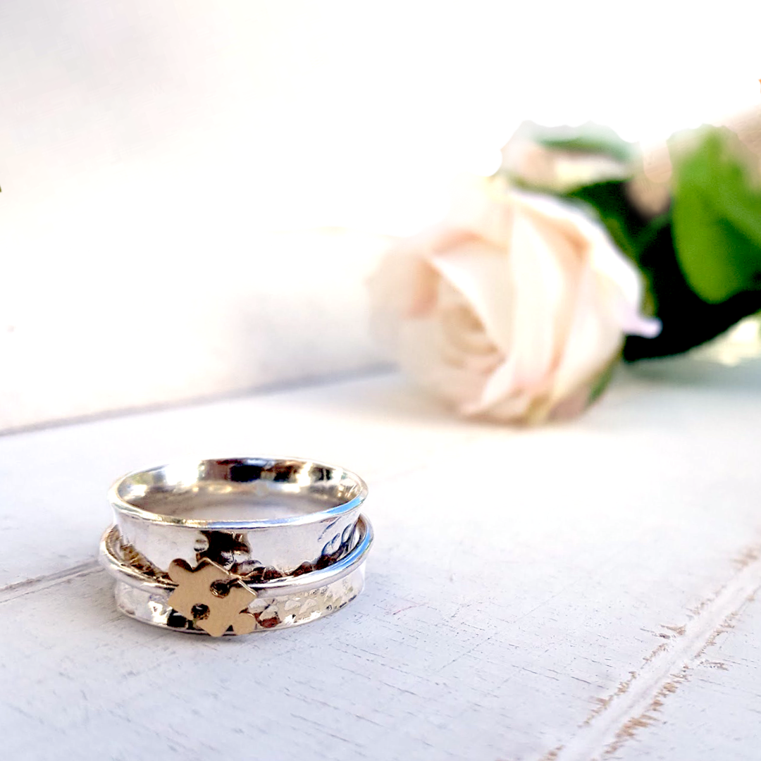A Piece Of Me, jigsaw puzzle piece ring