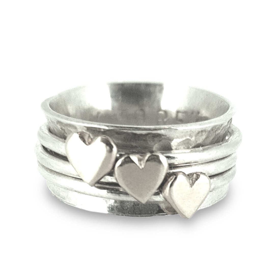 Design your own spinning heart ring