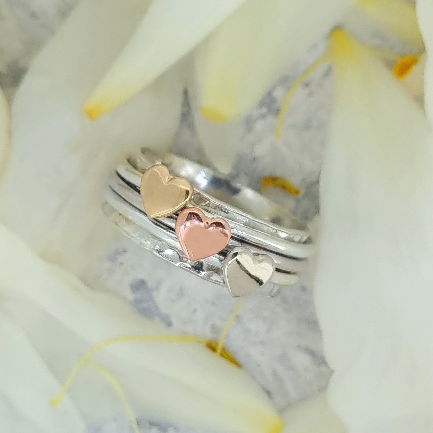 Spinning ring - three colours