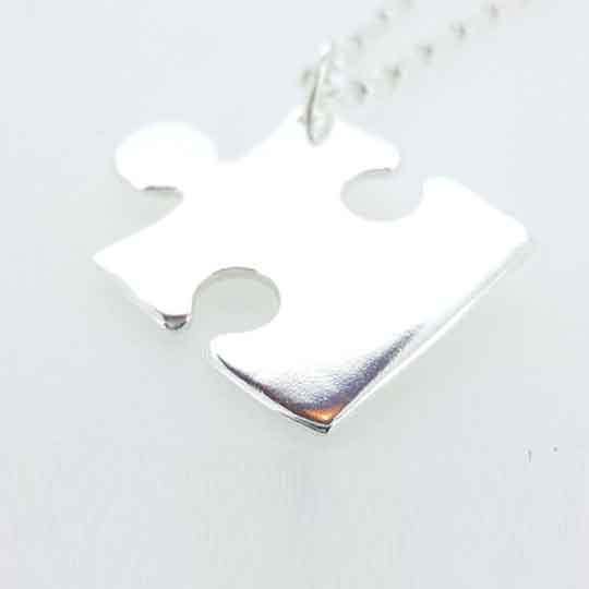 Personalised deals jigsaw necklace