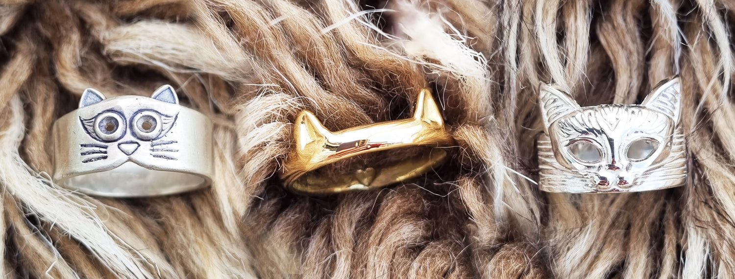 Cat rings - rings with cats on!