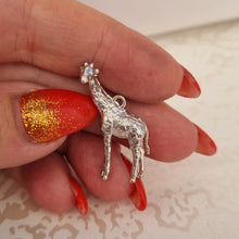 Load image into Gallery viewer, Item 225 - Silver giraffe necklace