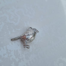 Load image into Gallery viewer, Item 253 -  Solid silver robin necklace