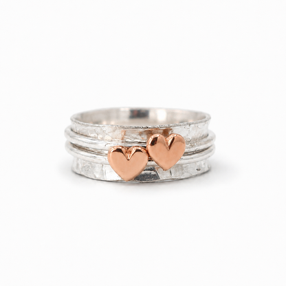 Design your own spinning heart ring
