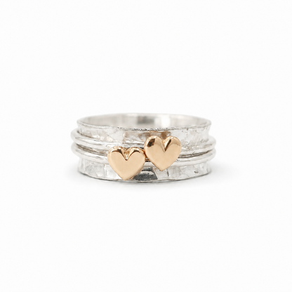 Design your own spinning heart ring
