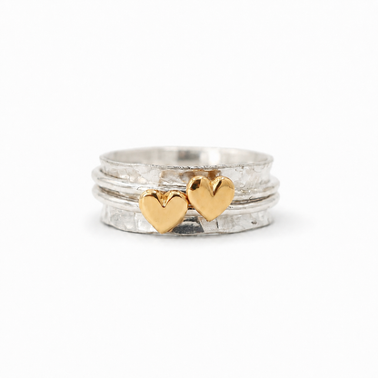 Design your own spinning heart ring