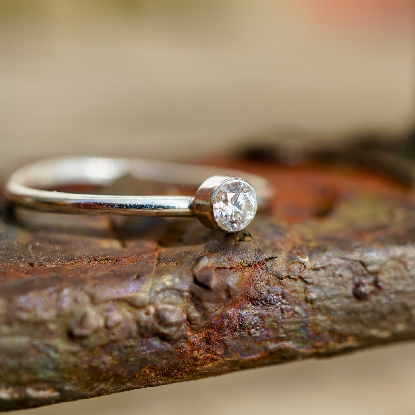 Limited offer - Silver & diamond ring