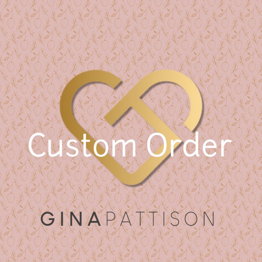 Custom Order for Mandy
