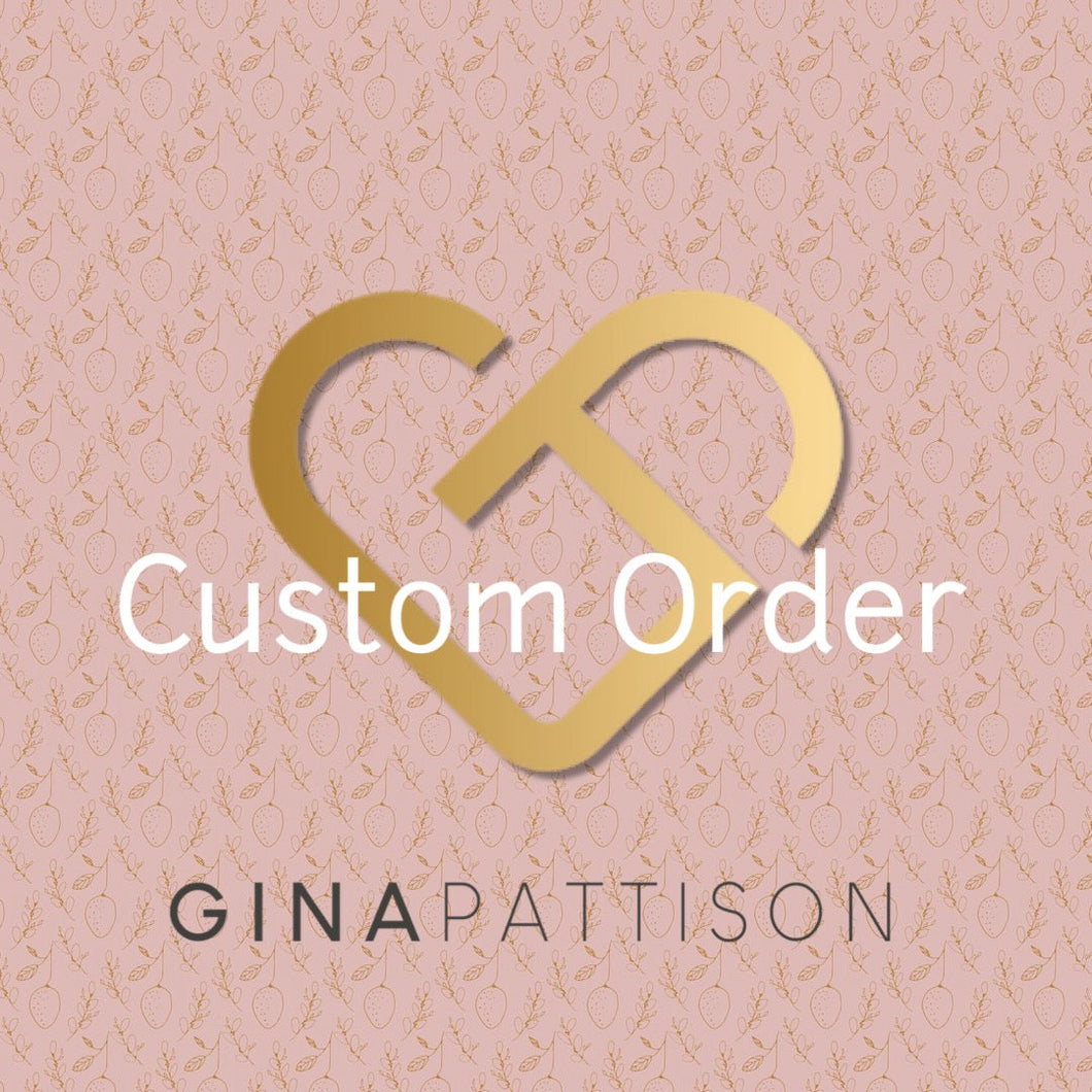 Custom Order for Sophie