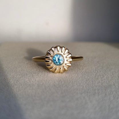 Sunkissed Gold - 9ct gold ring with stunning choice of gemstones