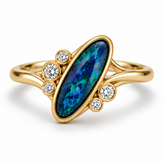 Special listing - Gold, diamonds and opal