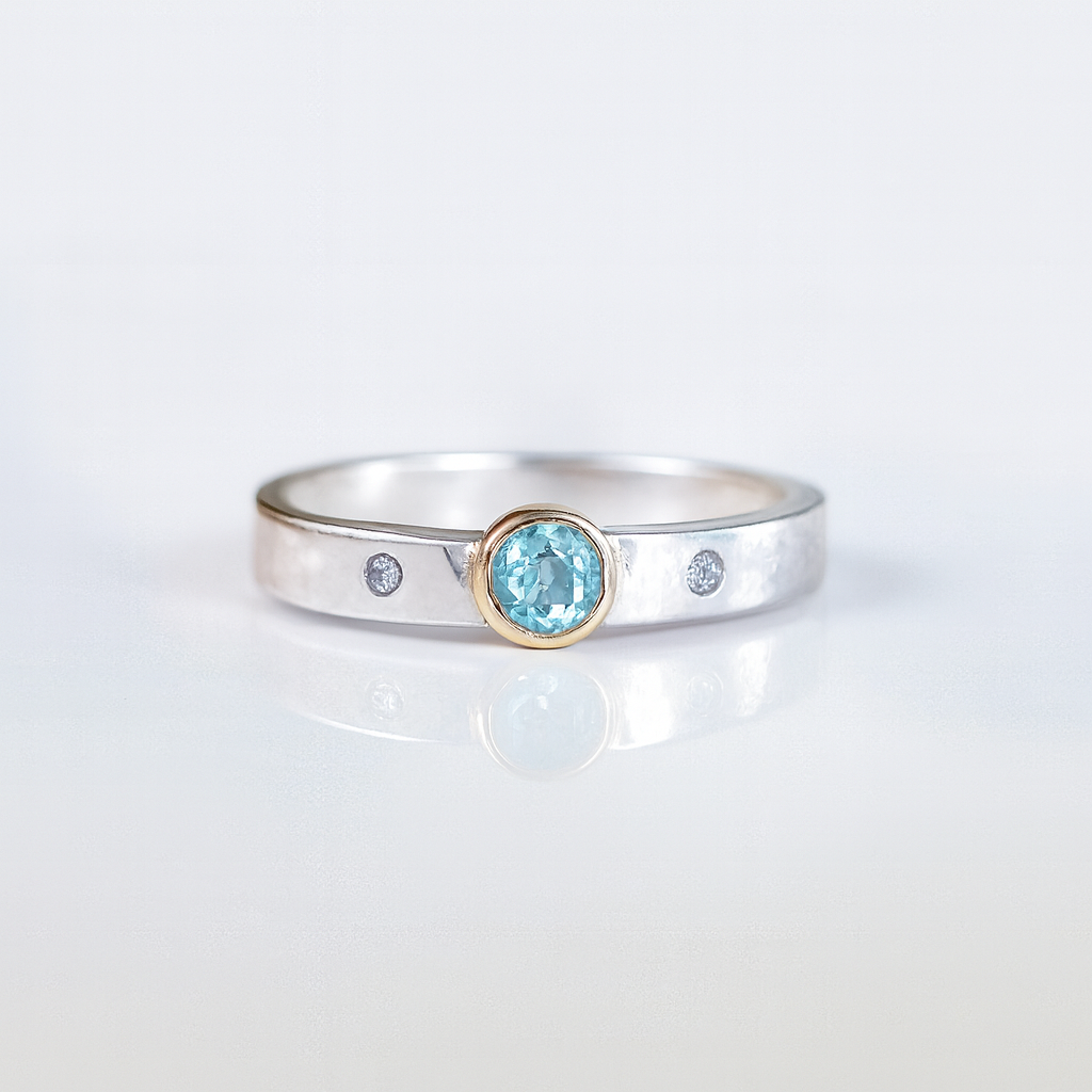 Special listing - Aquamarine in silver
