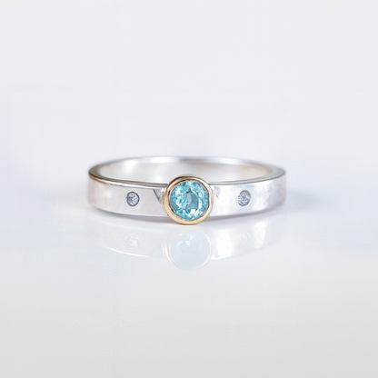 Special listing - Aquamarine in silver