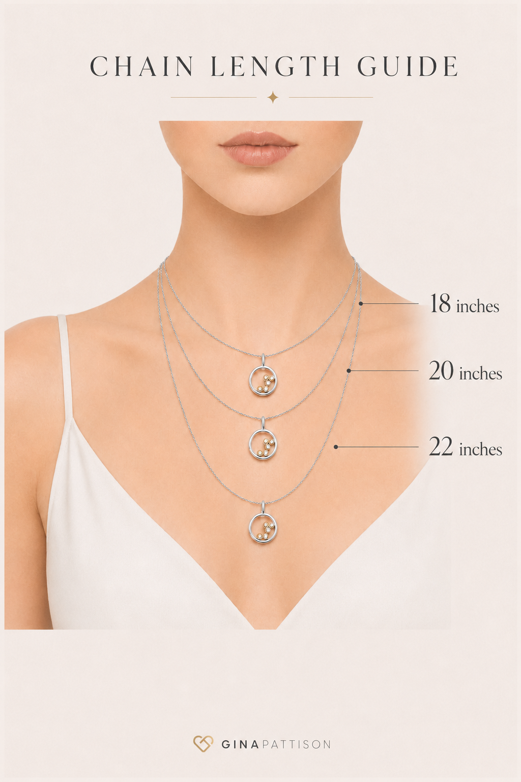 Stardust - Silver halo necklace with diamonds and gold