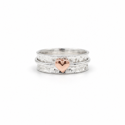 Design your own spinning heart ring