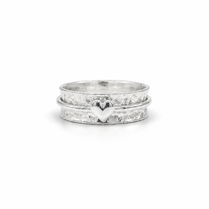 Design your own spinning heart ring