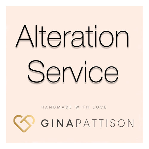 Alteration - cost price service