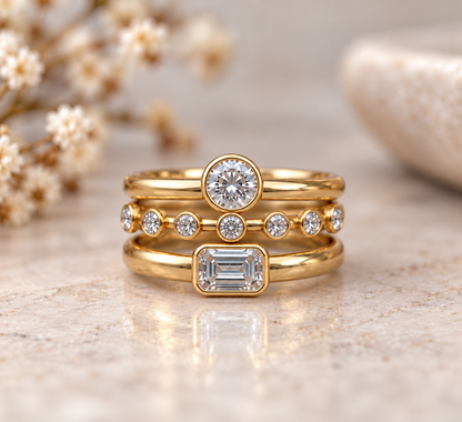 Special listing - Three gold rings