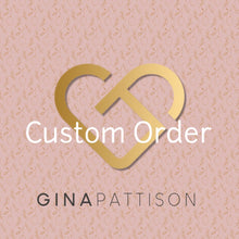 Load image into Gallery viewer, Custom order - Gold letter L