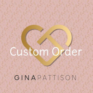 Custom listing for gold pentagram