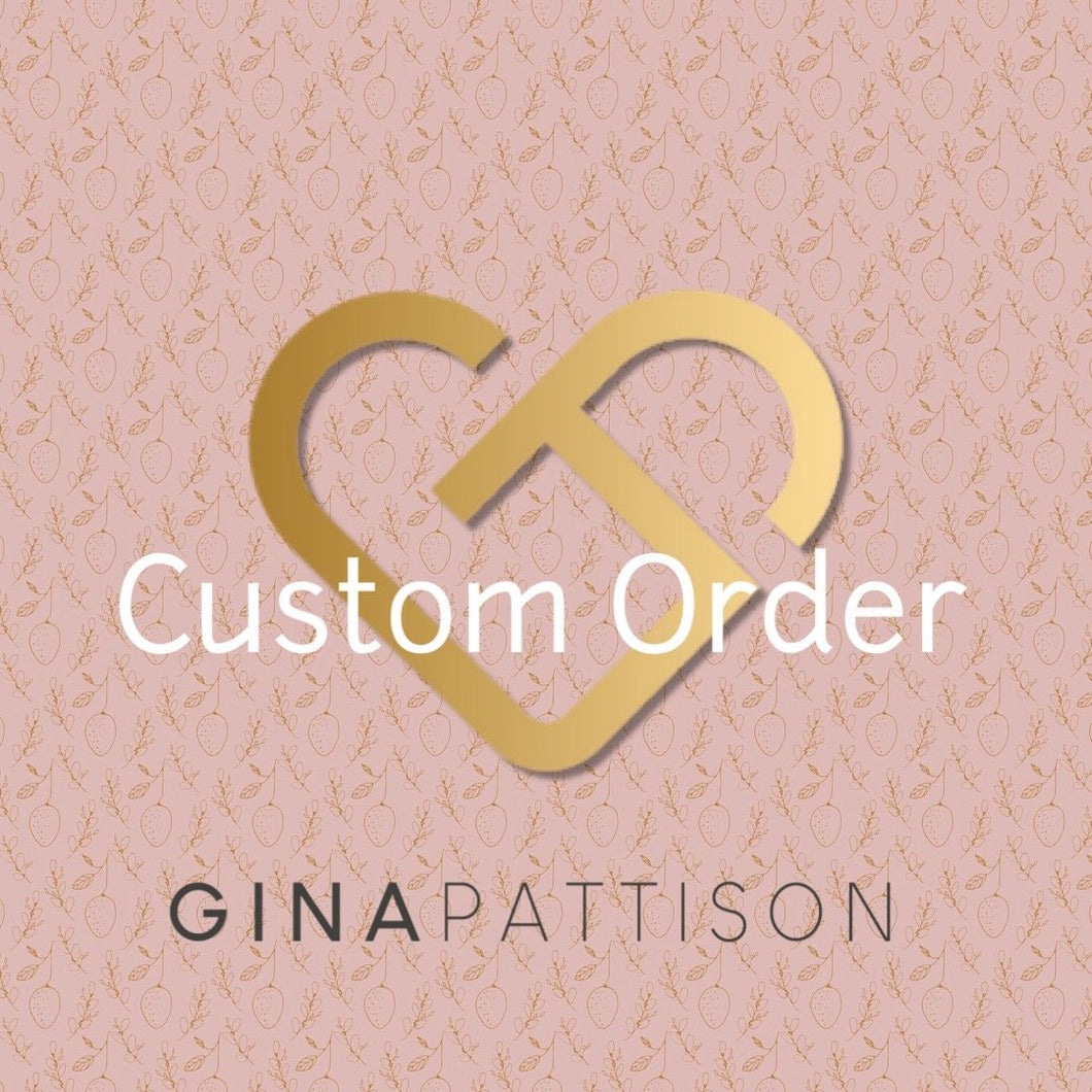 Custom listing for Gilly