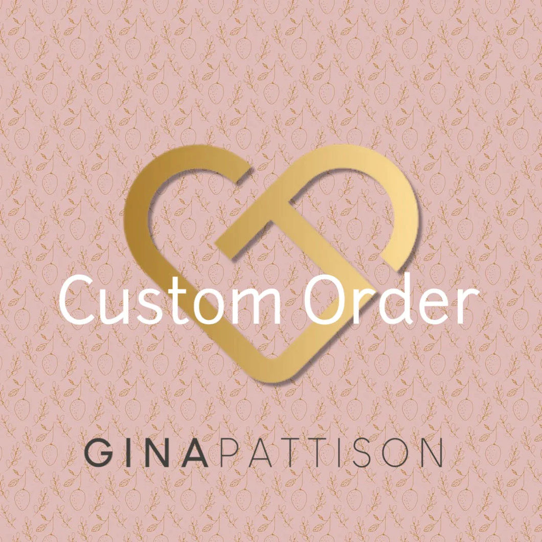 Custom order for Denise