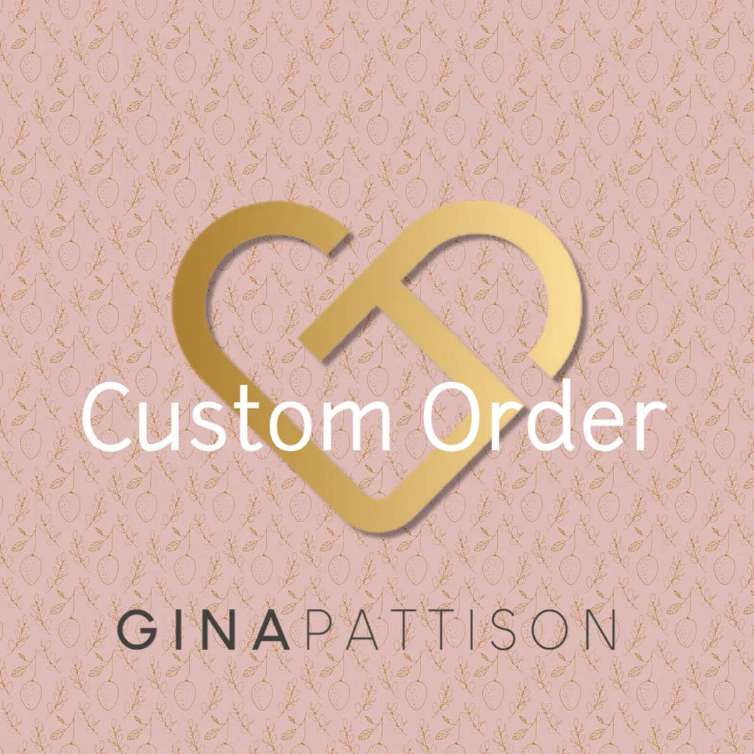Custom order for Sarah