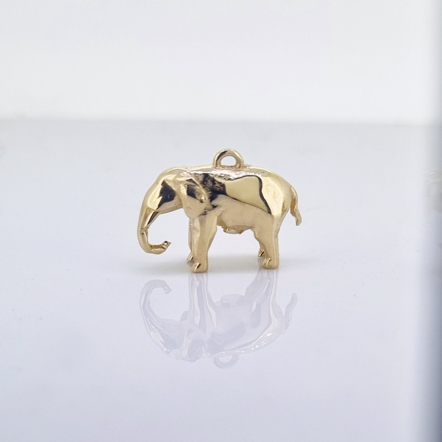 Elephant family- Choose your elephant necklace in silver or solid gold