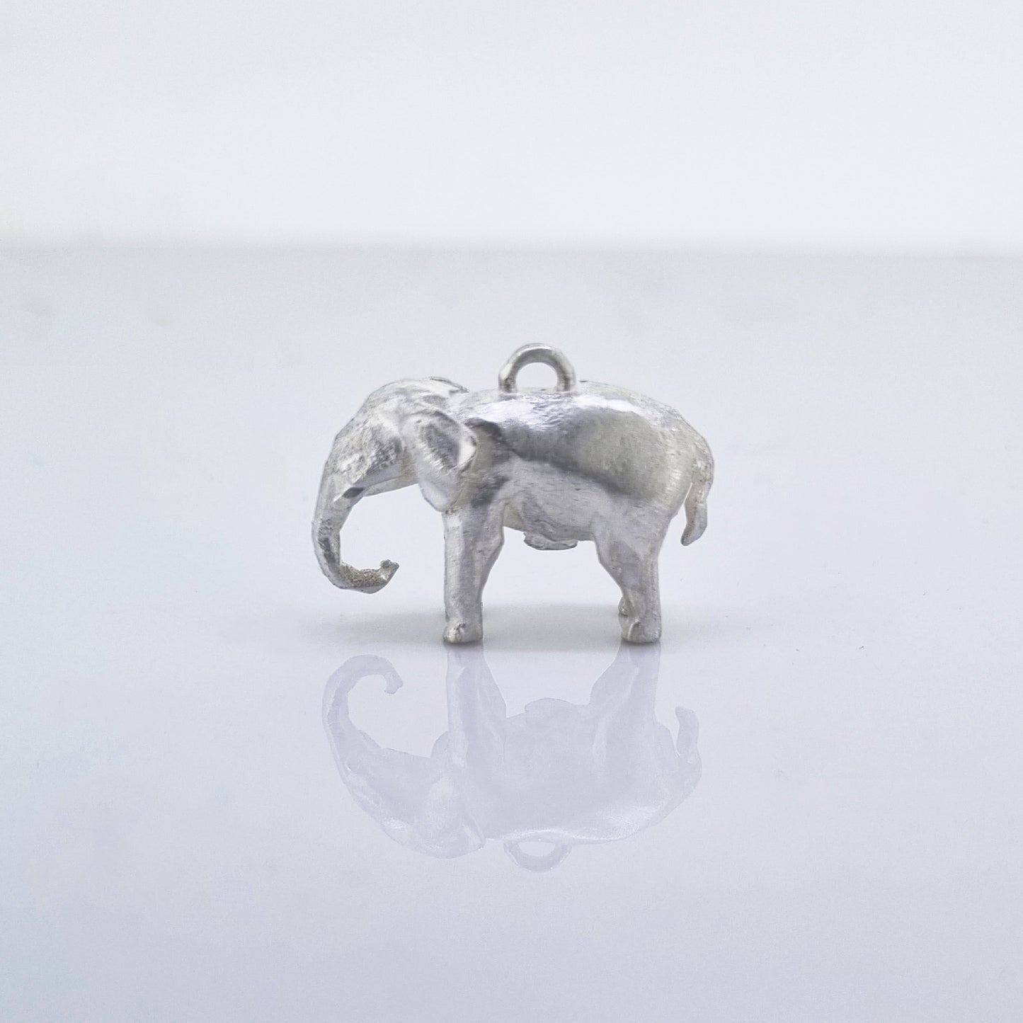 Elephant family- Choose your elephant necklace in silver or solid gold