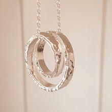 Load image into Gallery viewer, Infinity - Sterling silver spiral necklace