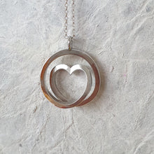 Load image into Gallery viewer, Infinite love classic - Sterling silver spiral necklace
