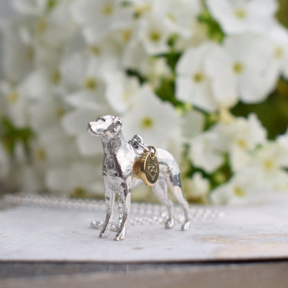 Personalise your pet in solid silver