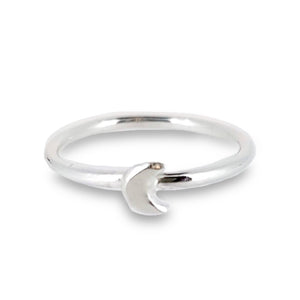 To the moon and back stacking rings