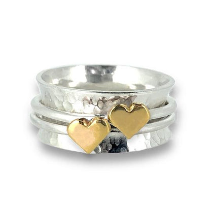 Design your own spinning heart ring